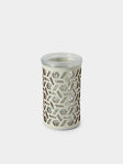 RUDI - Stelvio Leather Thermal Bottle Cooler - White - ABASK - 