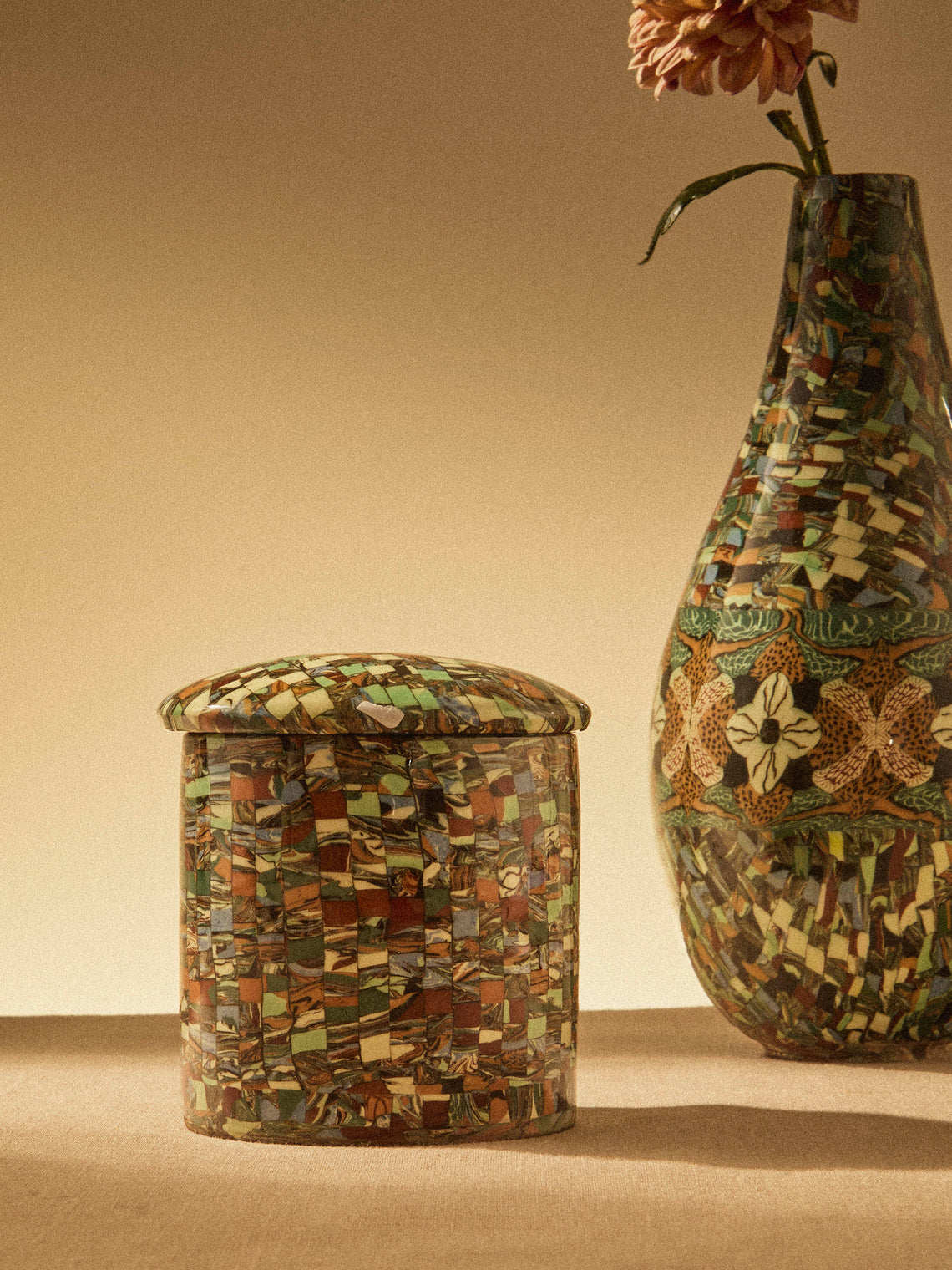 Antique and Vintage - 1950s Jean Gerbino Ceramic Lidded Pot - Multiple - ABASK