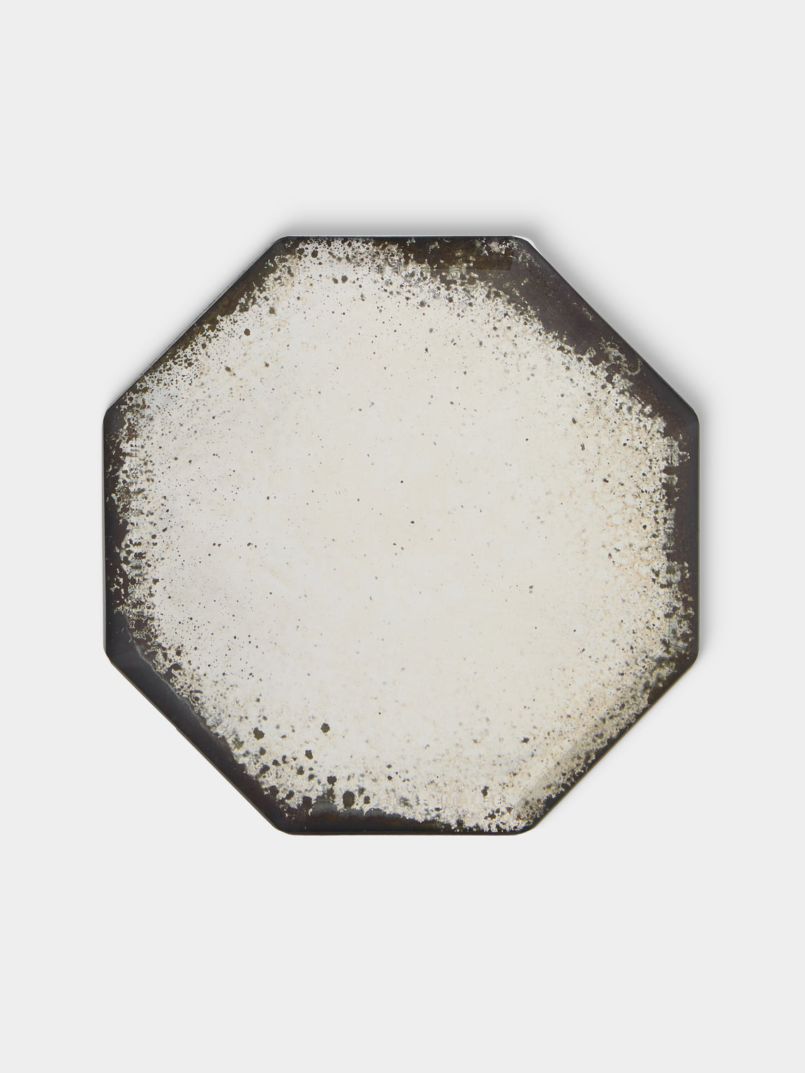 Borgo delle Tovaglie - Octo Mirrored Glass Coasters (Set of 6) - Silver - ABASK