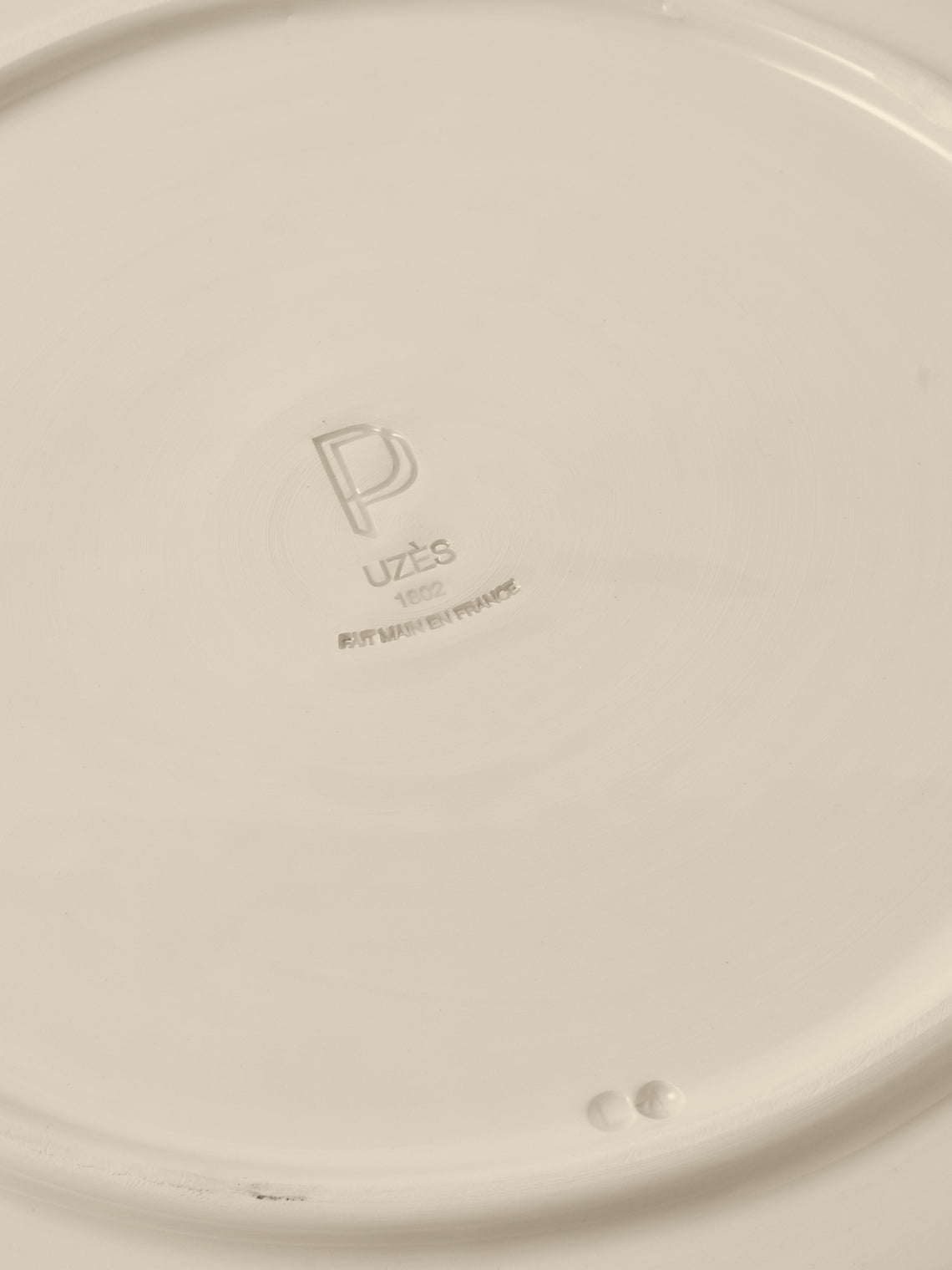 Maison Pichon Uzès - Provence Hand-Glazed Ceramic Serving Dish - White - ABASK
