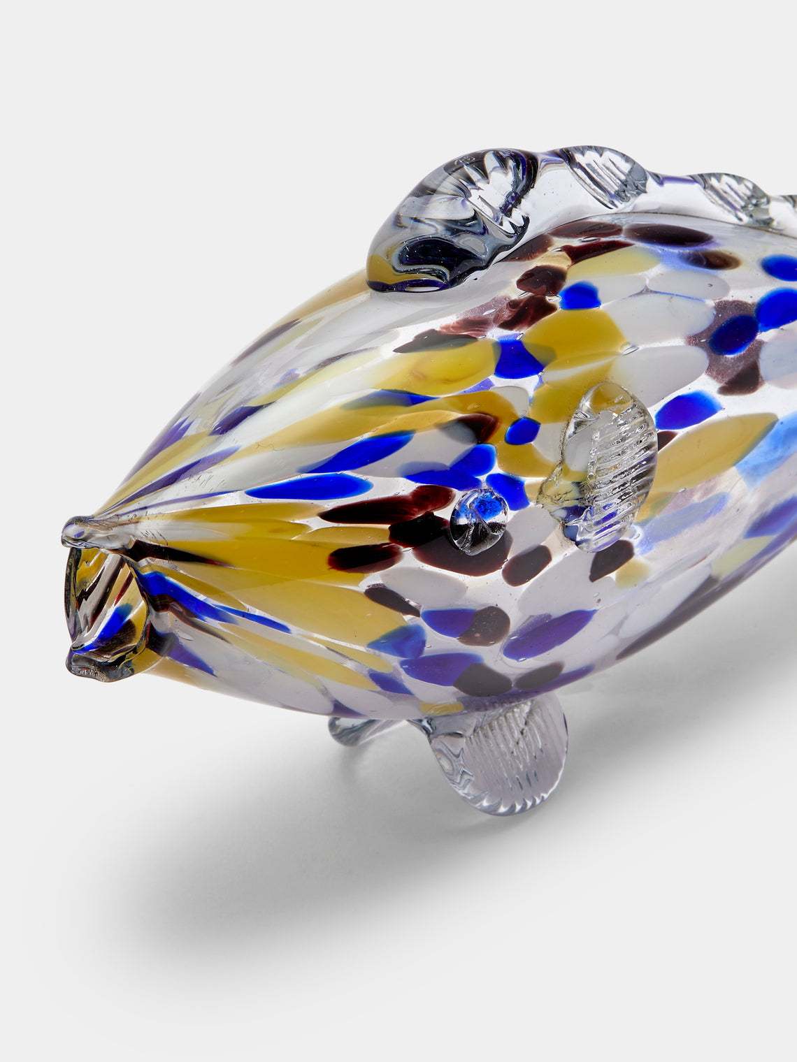 Antique and Vintage - Mid-Century Glass Fish Sculpture - Multiple - ABASK