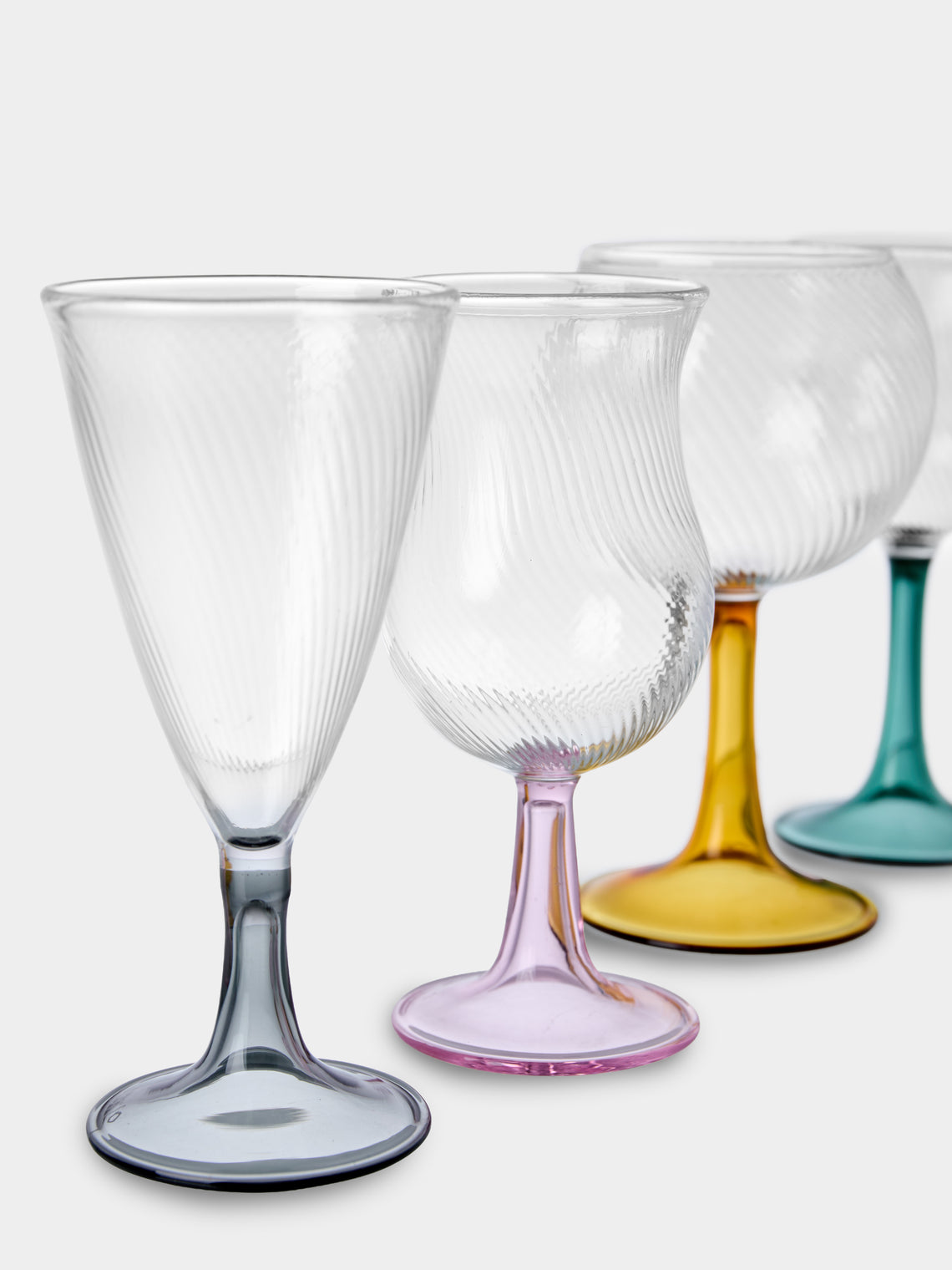 Casarialto - Hand-Blown Shot Glasses (Set of 4) - Multiple - ABASK