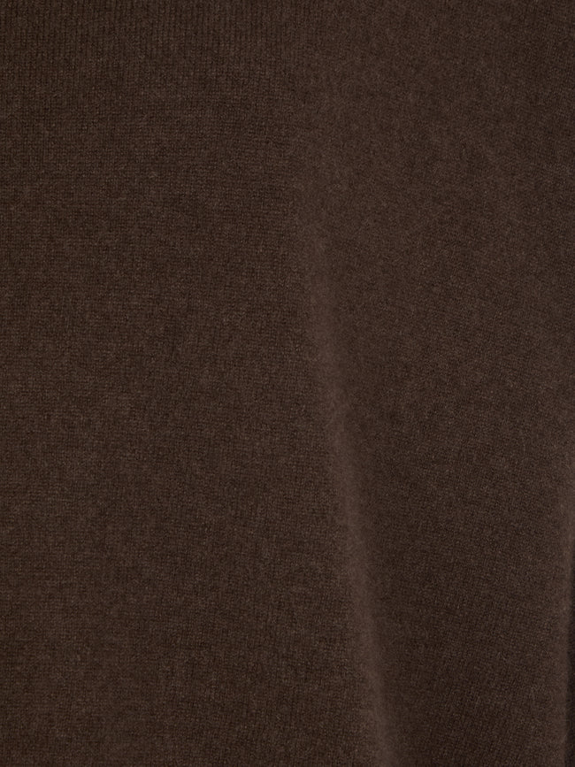 Dusan - Chunky Cashmere T- Neck Sweater -  - ABASK