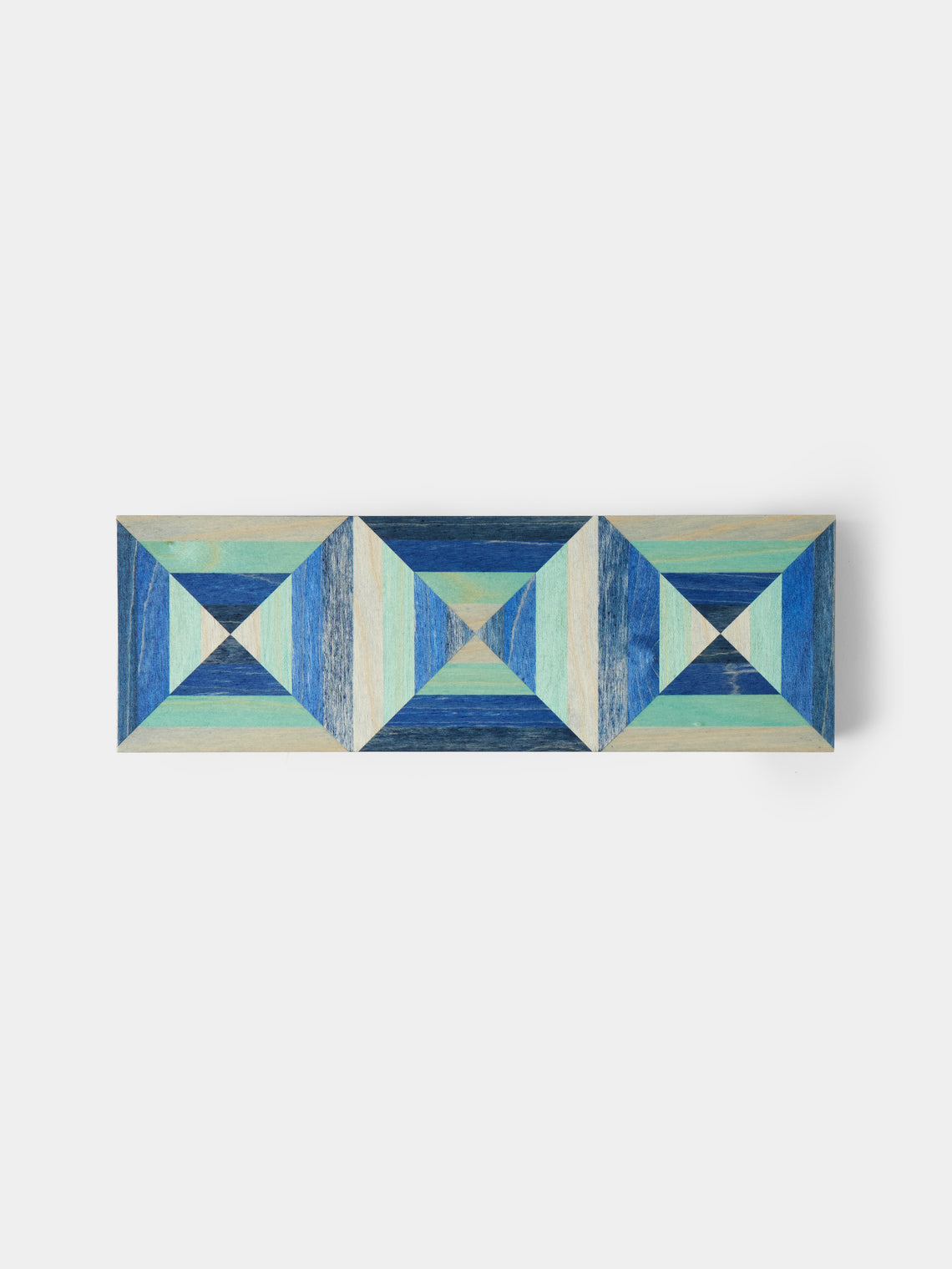 Kevin Stamper - Albers Wood Desk Box - Blue - ABASK