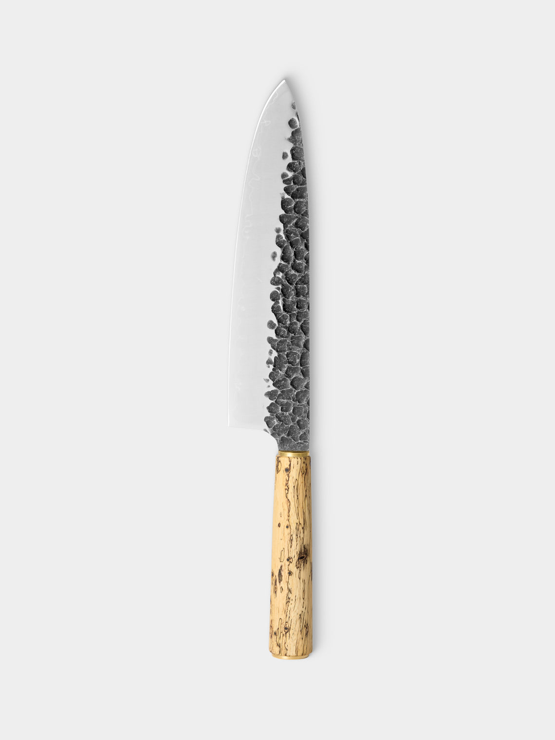 Katto - | Set of 4 | Spalted Tamarind Kitchen Knives - Brown - ABASK