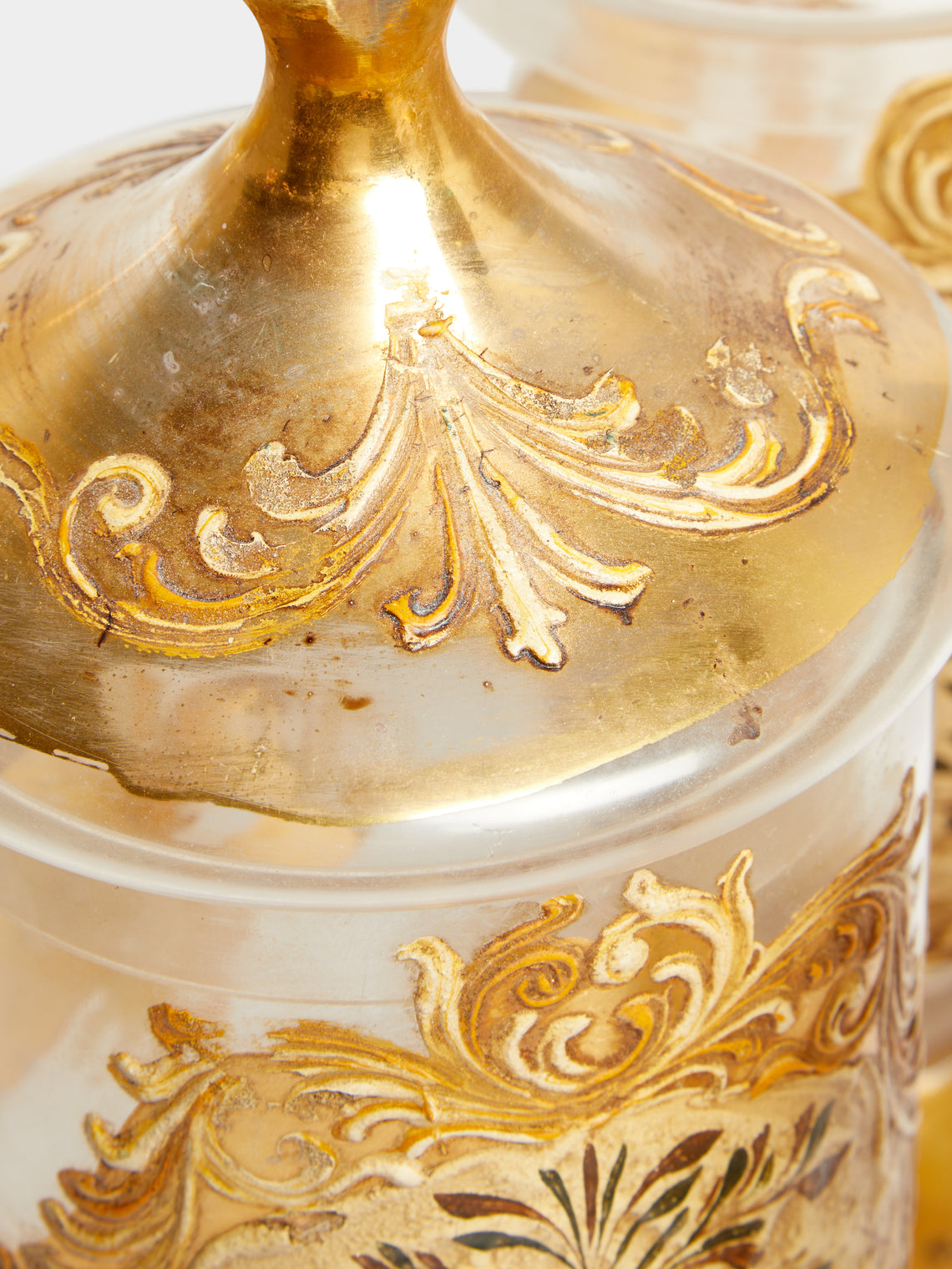 Antique and Vintage - 18th-Century Italian Glass Large Apothecary Jars (Set of 4) -  - ABASK