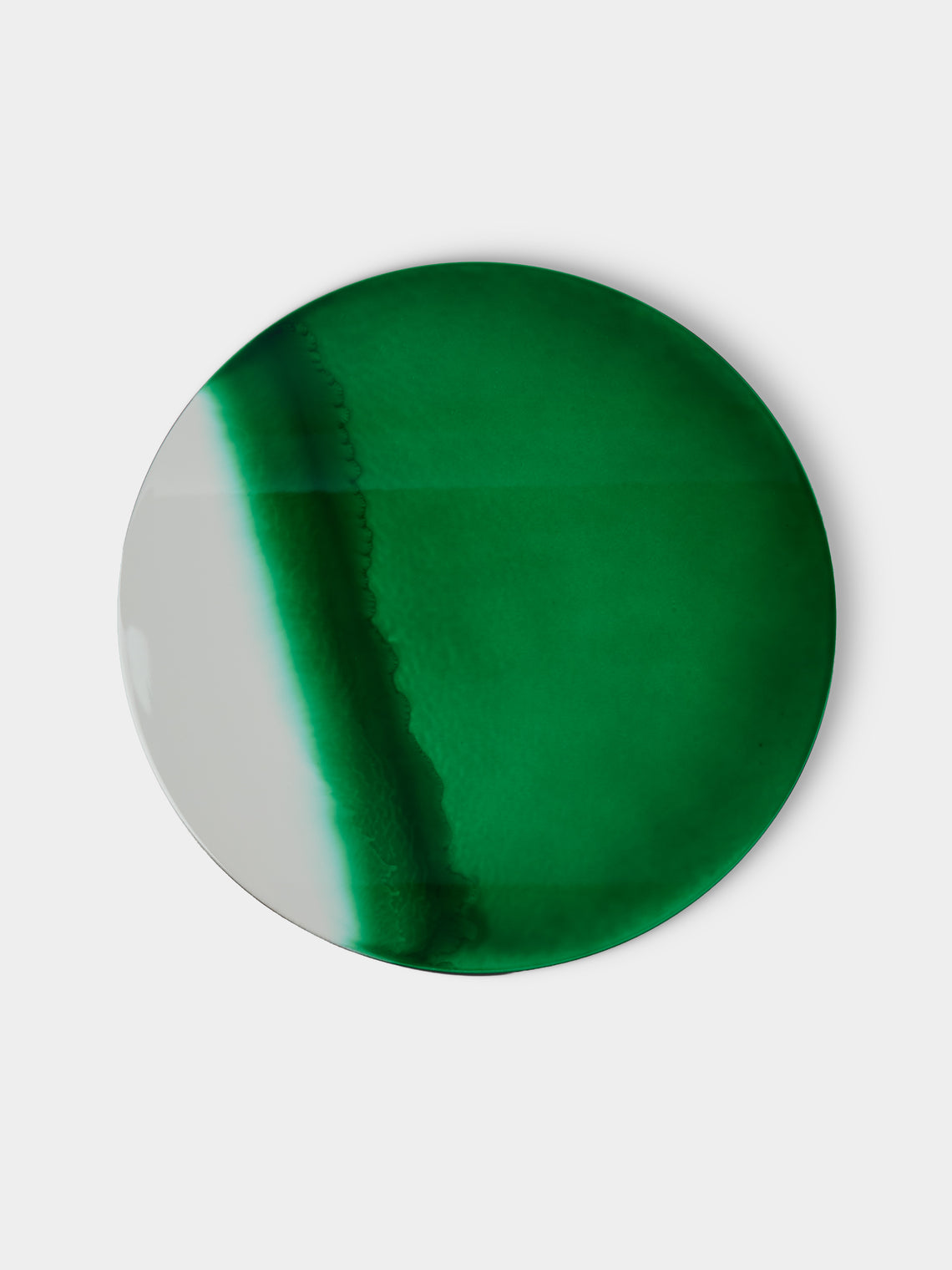 MAAR Design - | Set of 4 | Malachite Hand-Painted Lacquered Placemats - Green - ABASK