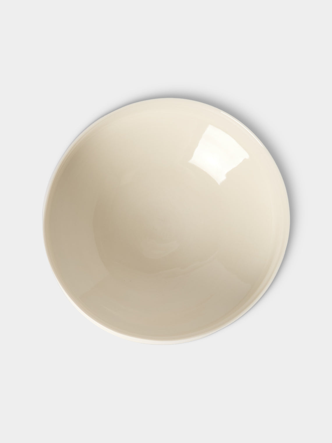 Johanne Coker - No. 11 Hand-Thrown Porcelain Bowl - White - ABASK