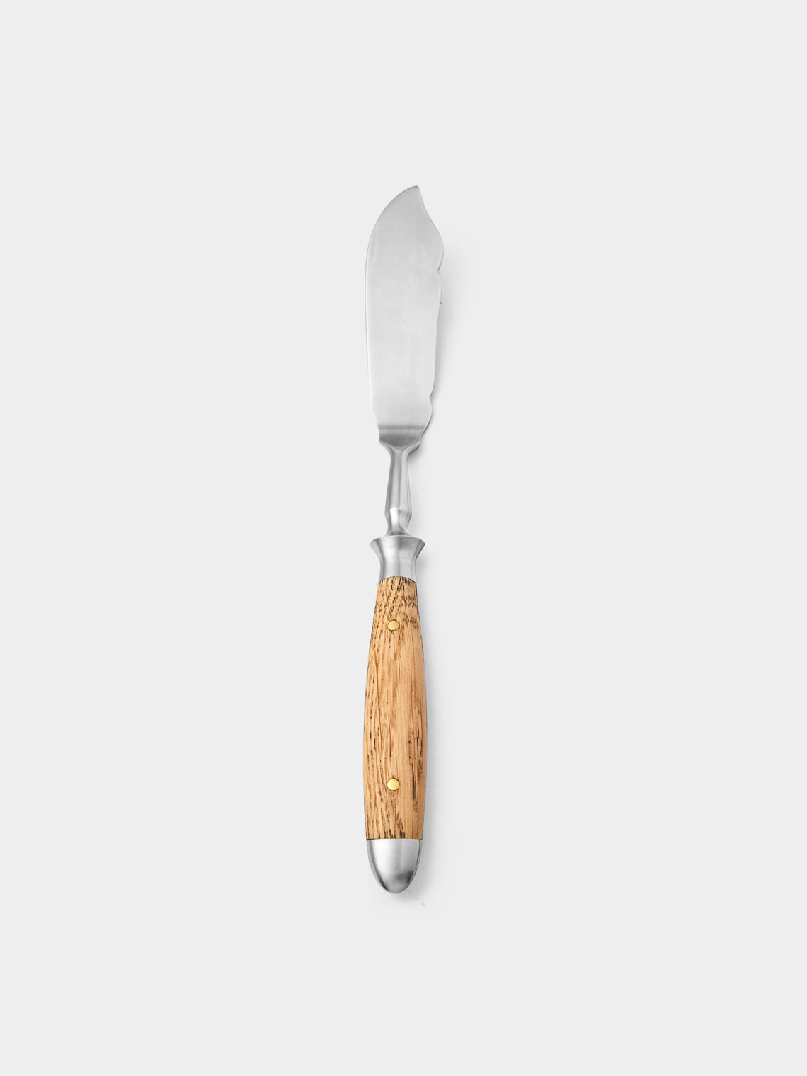 Eichenlaub - Light Oak Old German Fish Cutlery (Set of 2) - Natural - ABASK
