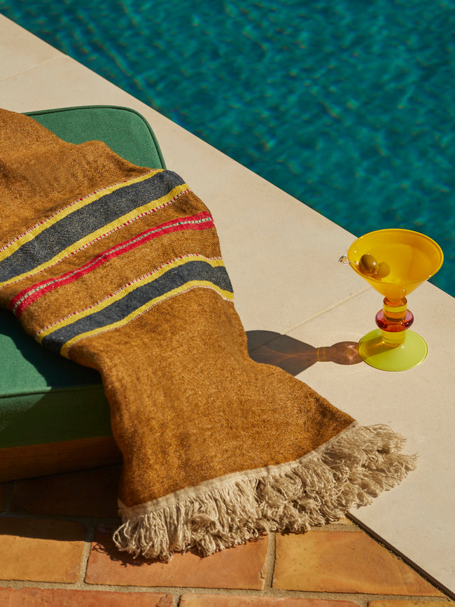 Libeco - Camp Stripe Belgian Linen Towel -  - ABASK