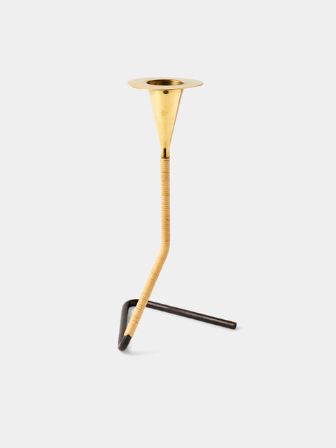Carl Auböck - Cobra Brass Candle Holder - Gold - ABASK - 
