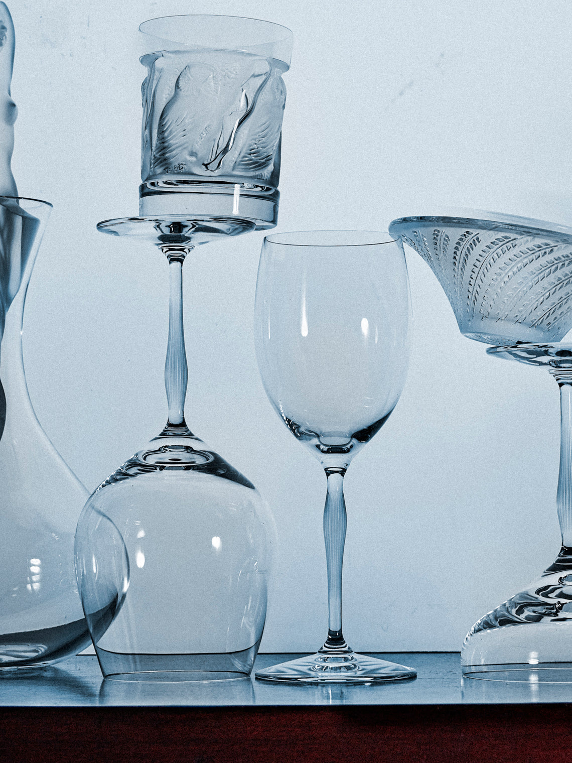 Lalique - 100 Points Crystal Water Glass - Clear - ABASK