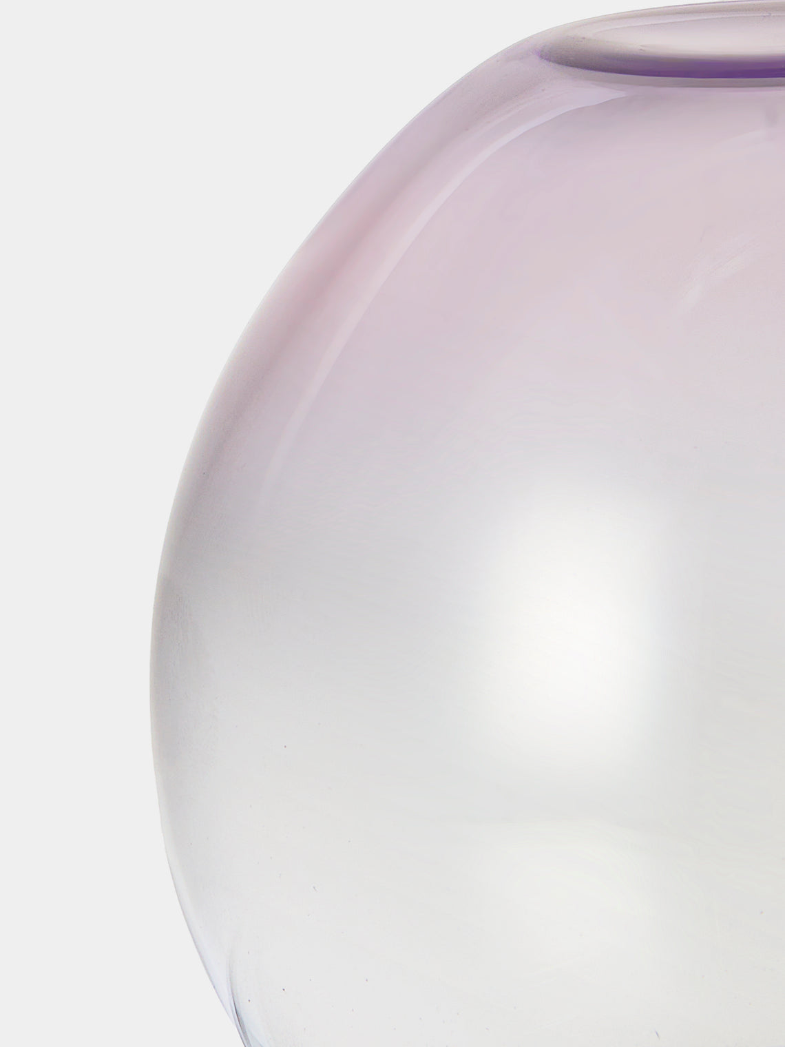 Lobmeyr - BV60 Flower Crystal Bud Vase (4in/10cm) - Purple - ABASK