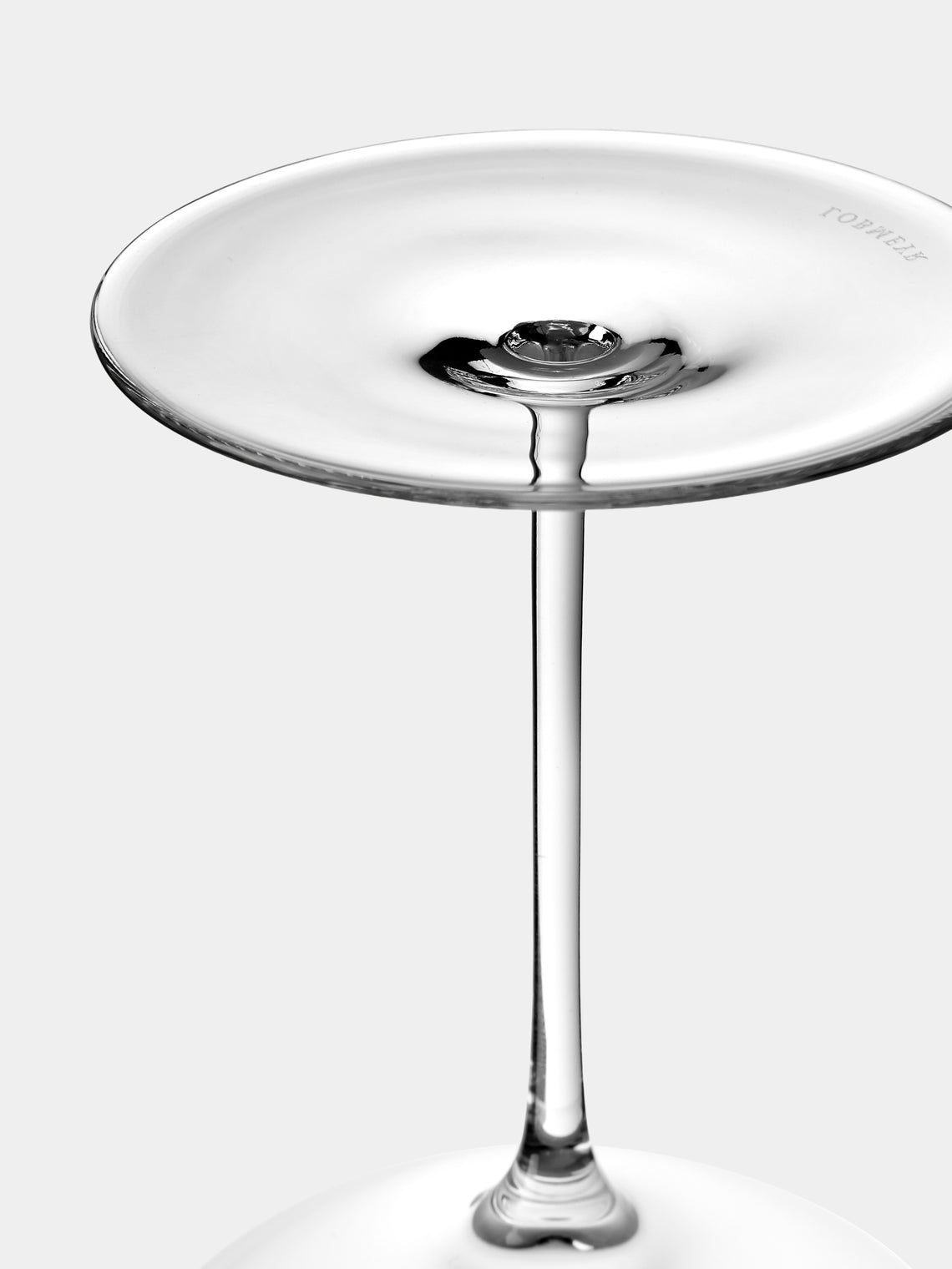 Lobmeyr - Ballerina Crystal Burgundy Glass - Clear - ABASK