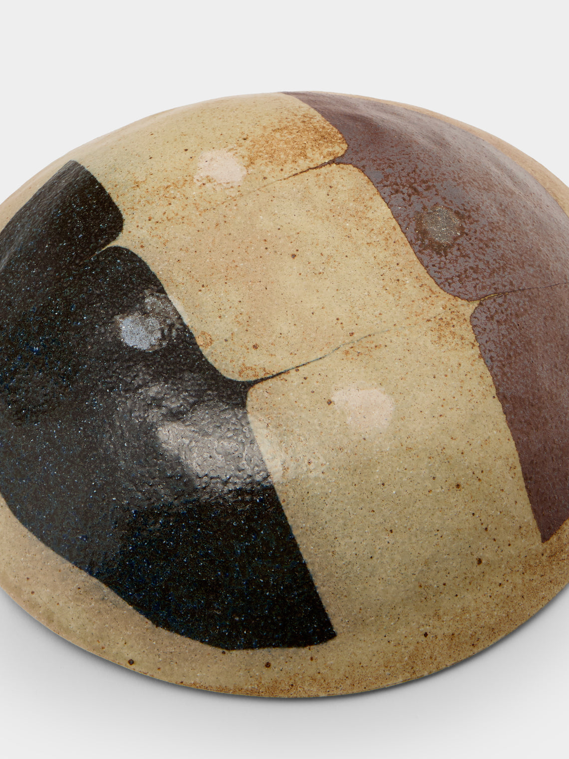 Makidani-gama - No. 2 Nerikomi Ceramic Plates – 10in/25cm (Set of 4) - Multiple - ABASK