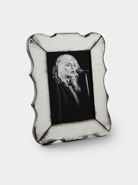 Borgo delle Tovaglie - Firenze Mirrored Glass Photo Frame - Silver - ABASK - 