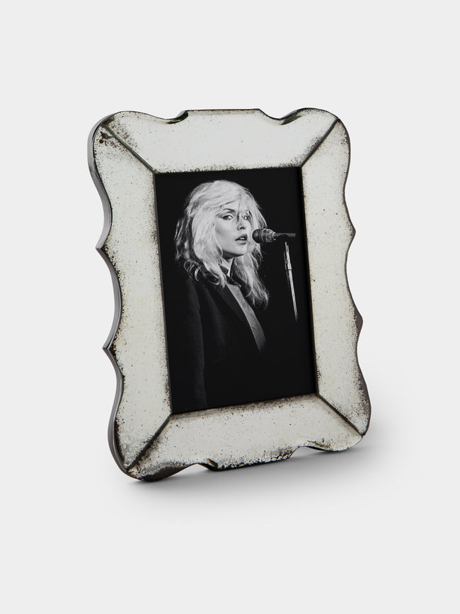 Borgo delle Tovaglie - Firenze Mirrored Glass Photo Frame - Silver - ABASK - 