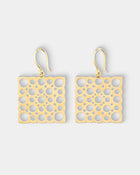 Mahnaz Collection - Women's Vintage 1970 Liisa Vitali for Nestor Westerback Pitsi 14-Karat Gold Earrings - Gold - ABASK - 