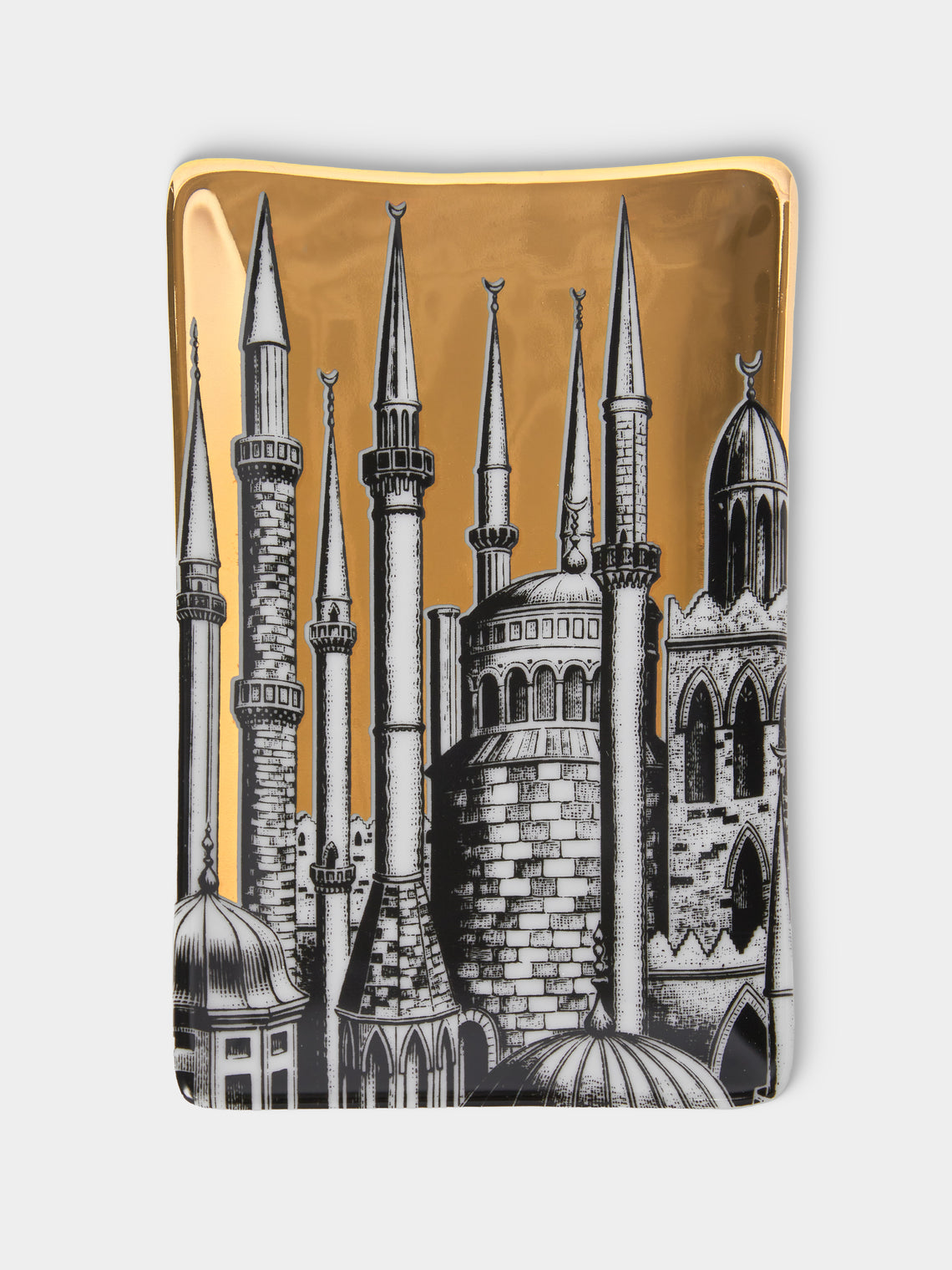 Fornasetti - Minareti Porcelain Ashtray - Multiple - ABASK - 