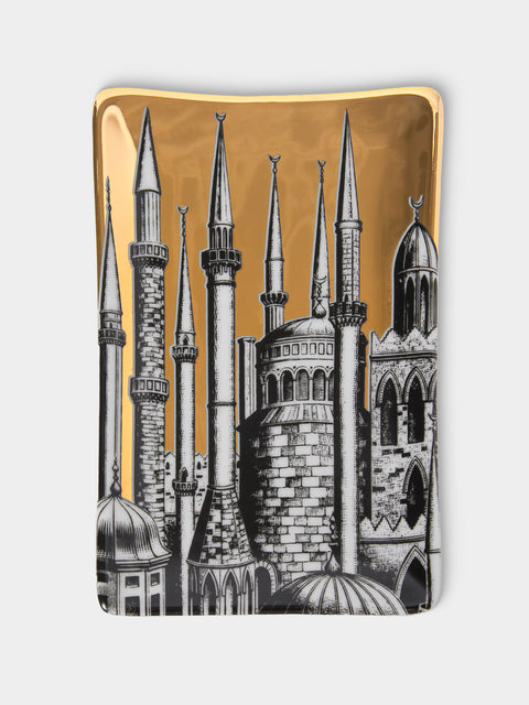 Fornasetti - Minareti Porcelain Ashtray - Multiple - ABASK - 