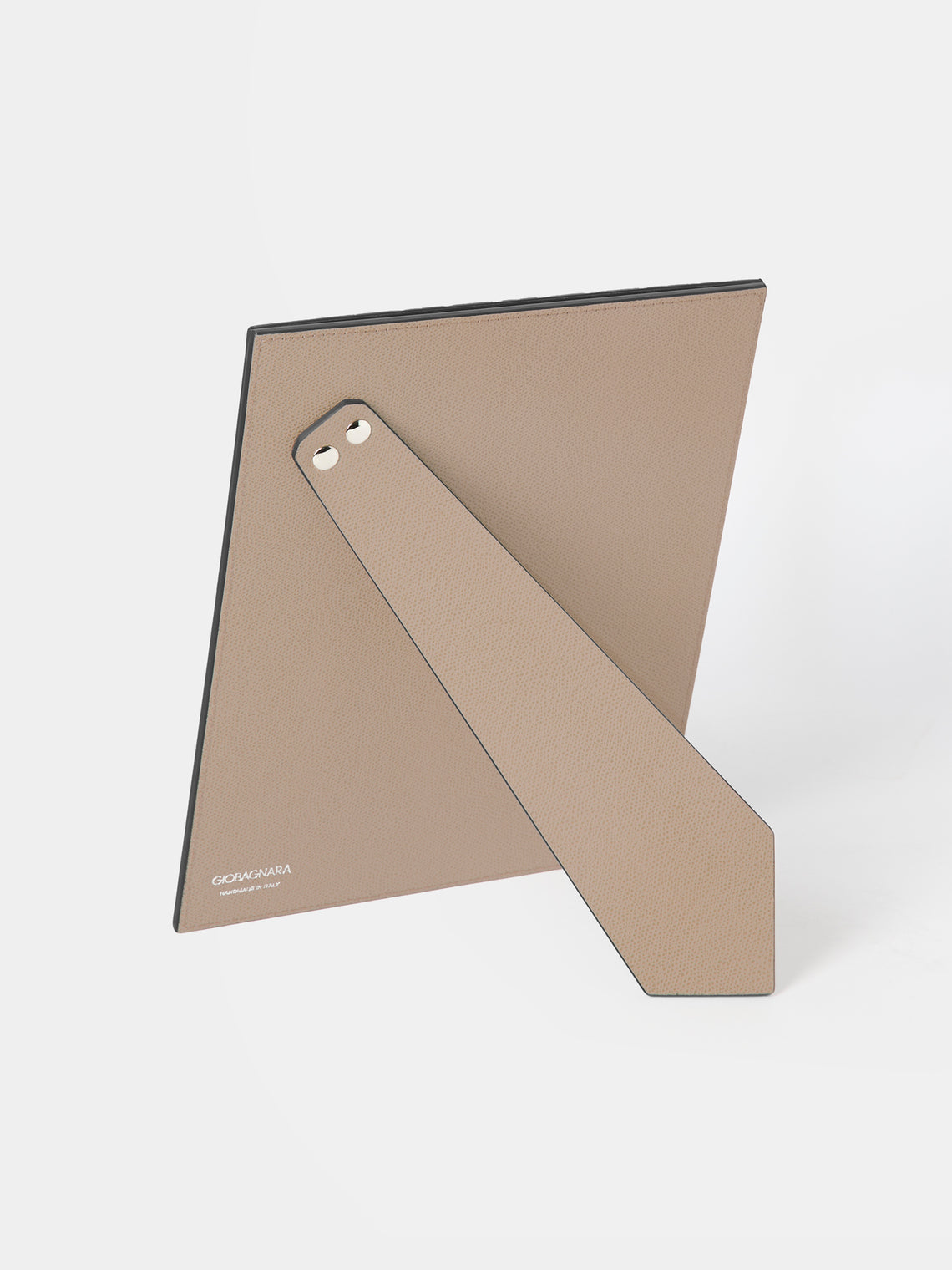 Giobagnara - Peter Leather Photo Frame (5x7") - Beige - ABASK