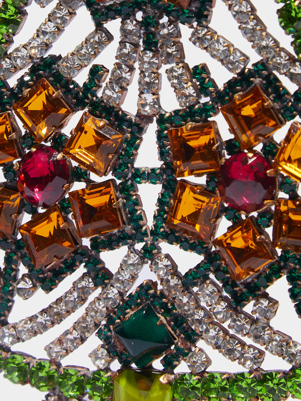 Antique and Vintage - 1930s Czech Jewelled Medium Christmas Tree -  - ABASK