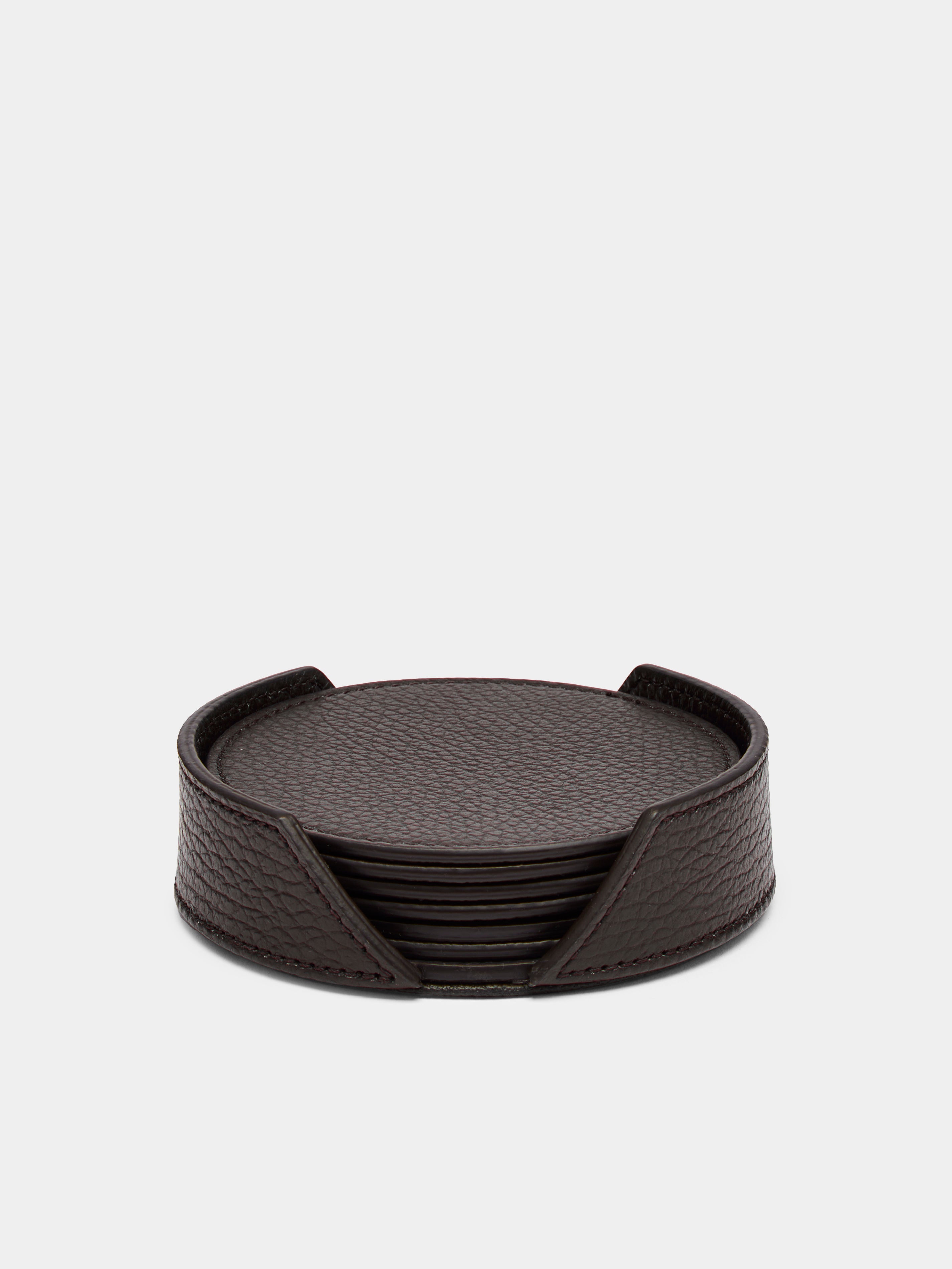 | Set of 6 | Leather Coasters