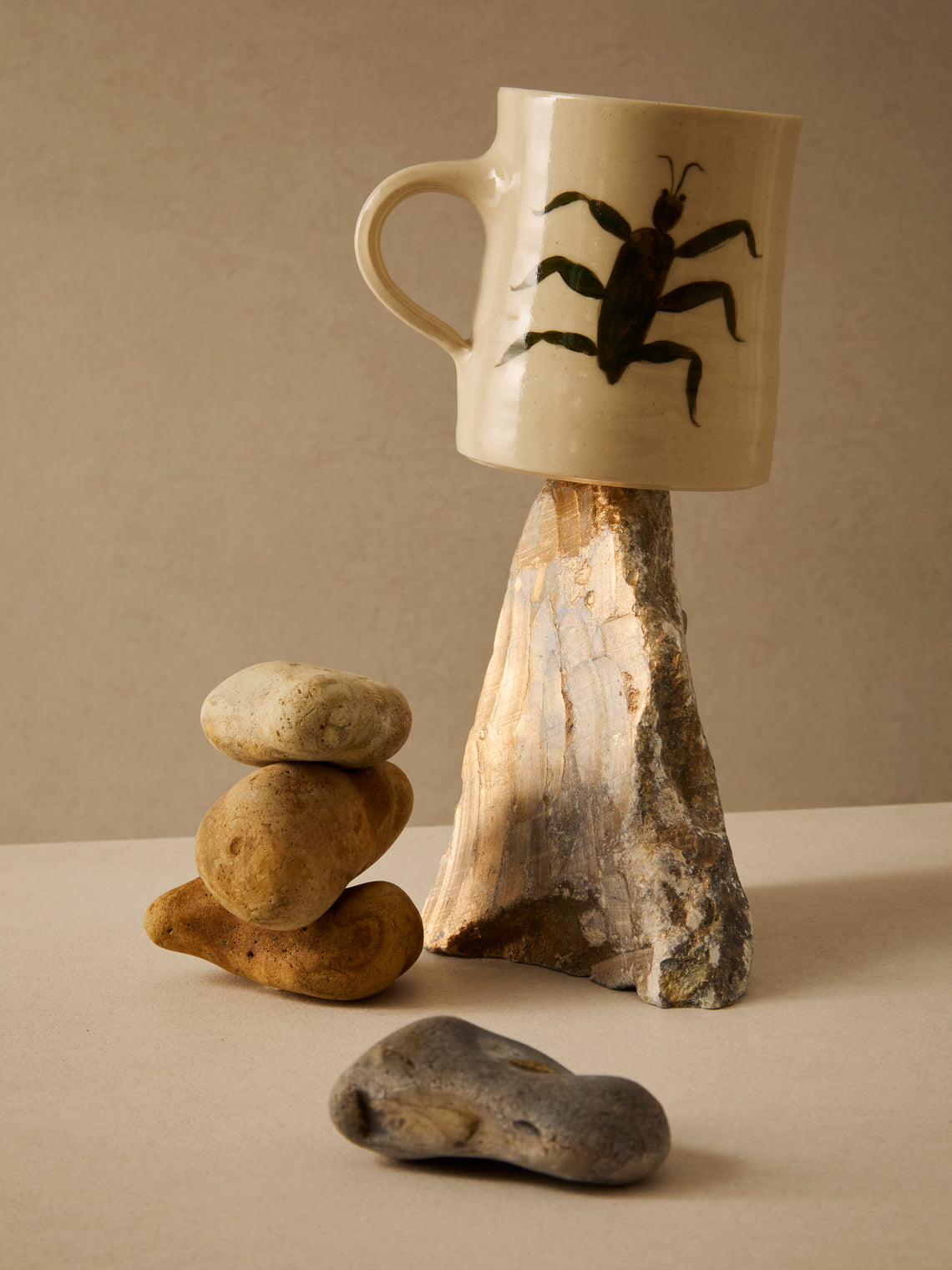 Liz Rowland - Bug Hand-Painted Ceramic Mug - Multiple - ABASK