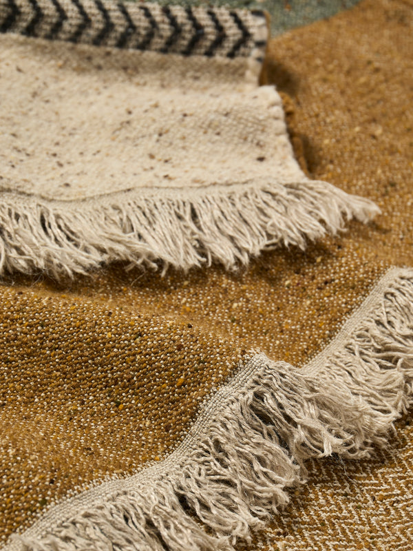 Libeco - Montana Belgian Linen Throw (86.5in/2.2m) - Brown - ABASK