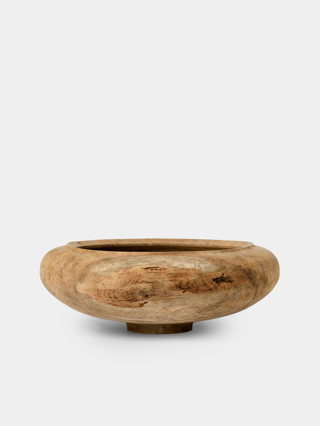 Iida Woodturning - Hand-Turned Dogwood Earth-Finish Bowl - Brown - ABASK - 