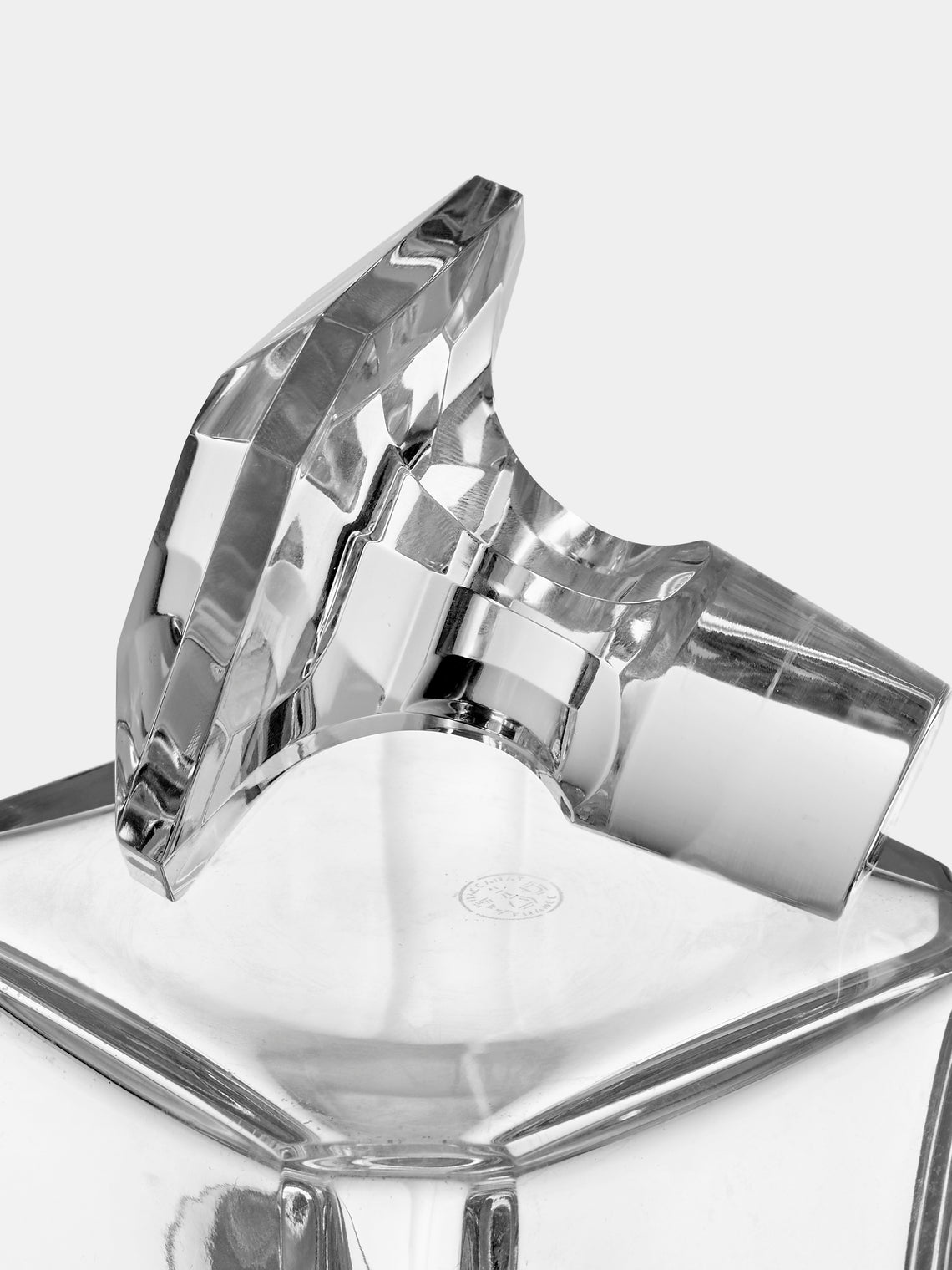 Antique and Vintage - 1940s Baccarat Crystal Decanter - Clear - ABASK