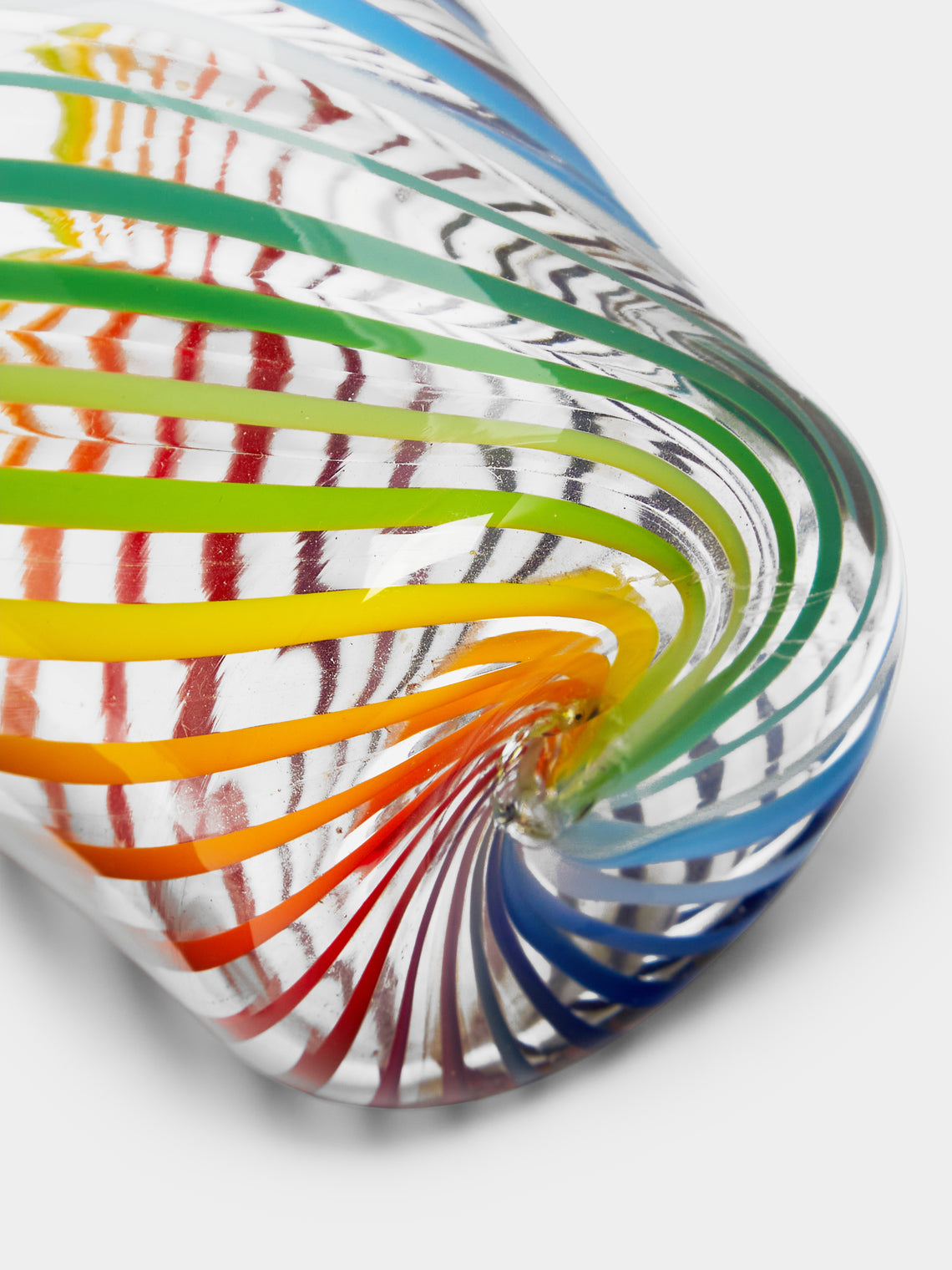 Pierrot Doremus - Twist Filigrane Hand-Blown Glass Tumblers (Set of 4) - Multiple - ABASK