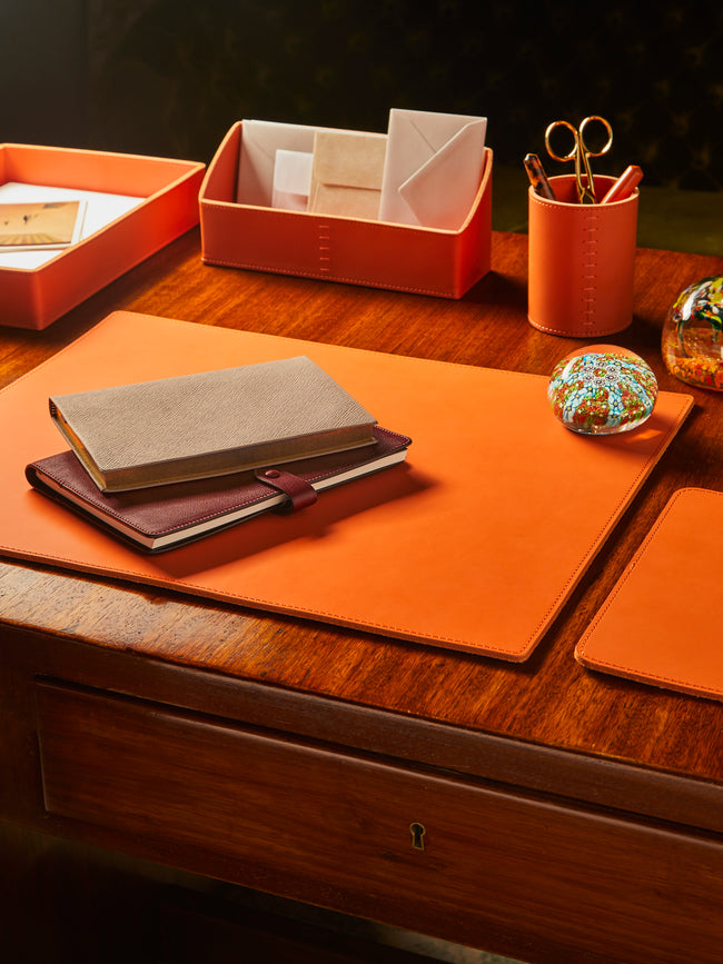 Rabitti 1969 - Todi Leather Desk Set -  - ABASK