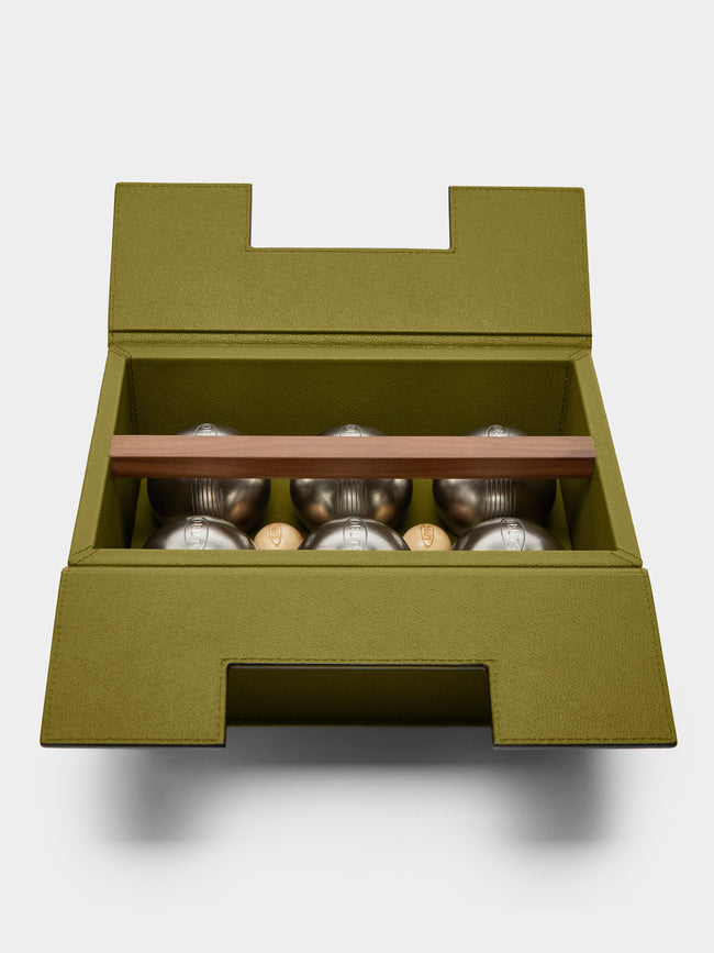 Giobagnara - Leather Outdoor Boules Set -  - ABASK