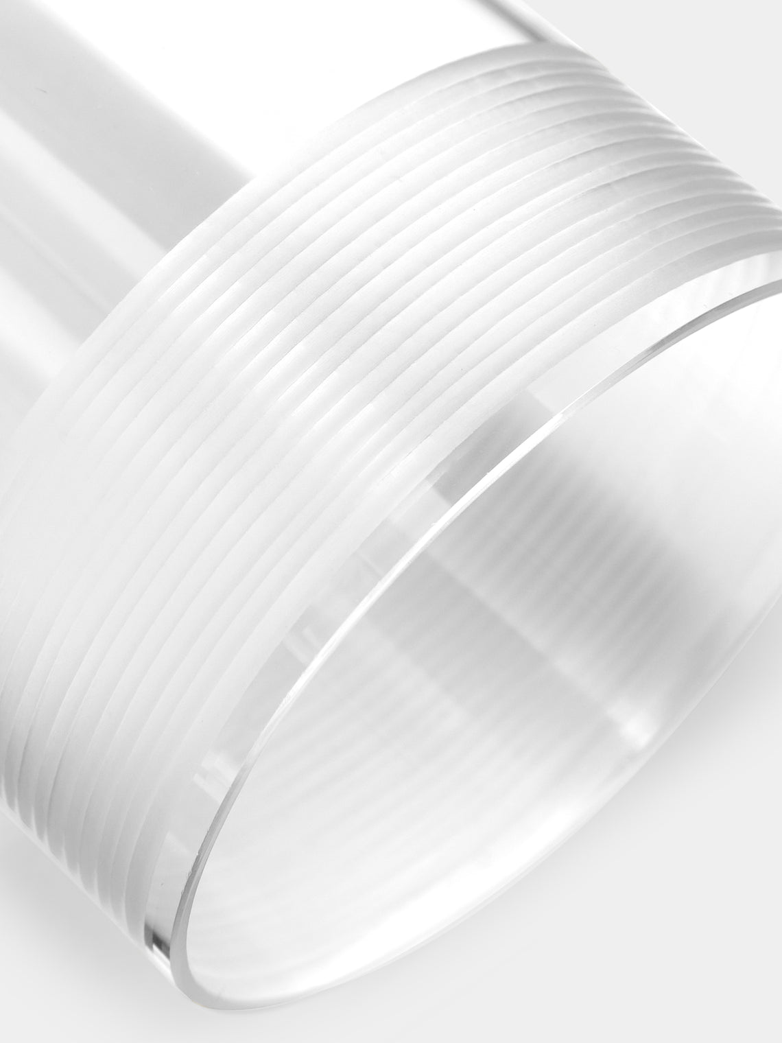 Carlo Moretti - Fili Molati Hand-Blown Murano Wine Glasses (Set of 2) - Clear - ABASK