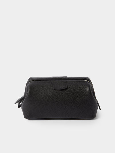F. Hammann - Mousetrap Leather Medium Wash Bag - Black - ABASK - 