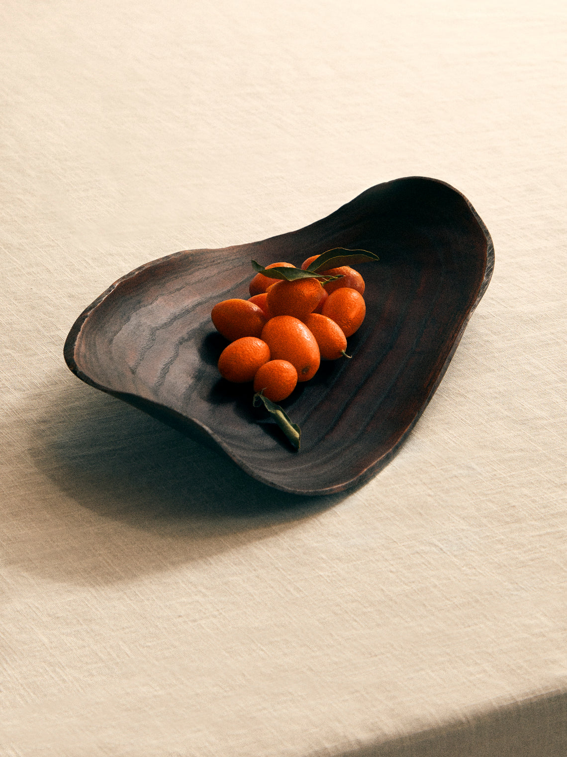 Suk Keun Kang - Ottchil Wood Long Dish - Brown - ABASK