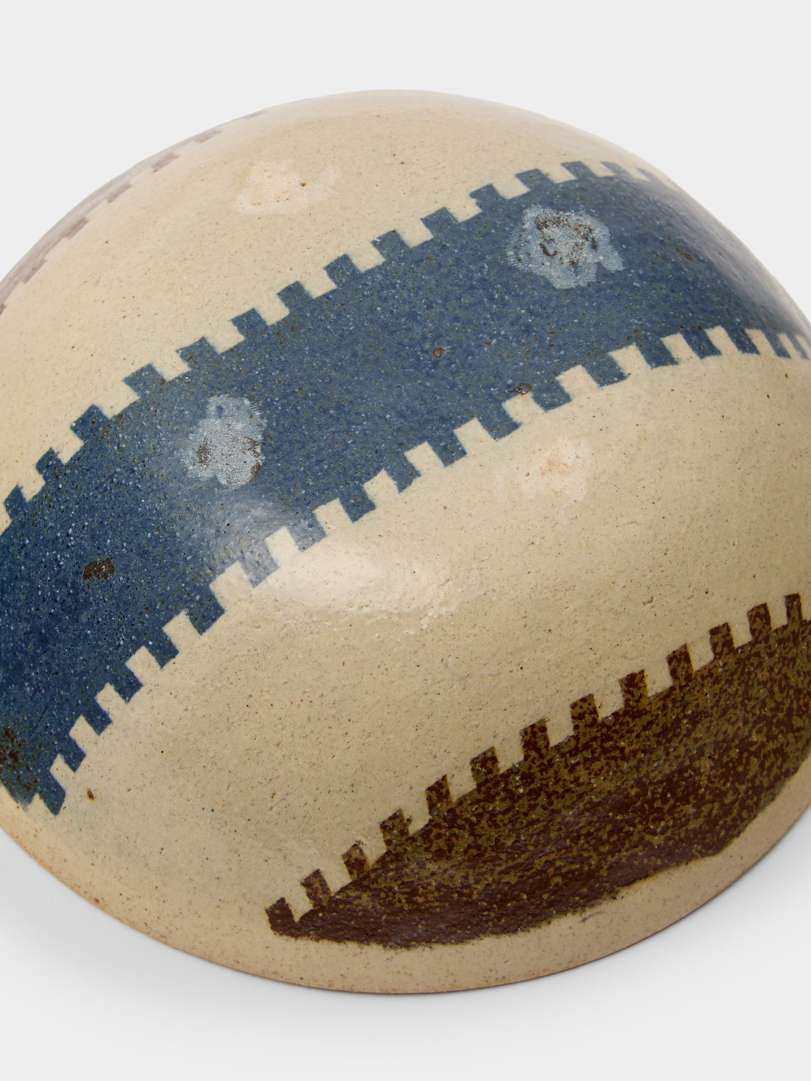 Makidani-gama - No. 1 Nerikomi Ceramic Large Bowls (Set of 6) - Multiple - ABASK