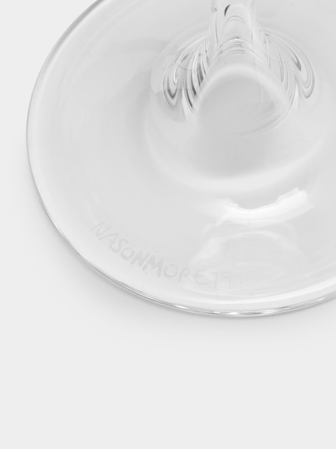 A/81 Hand-Blown Murano Glass Champagne Flute