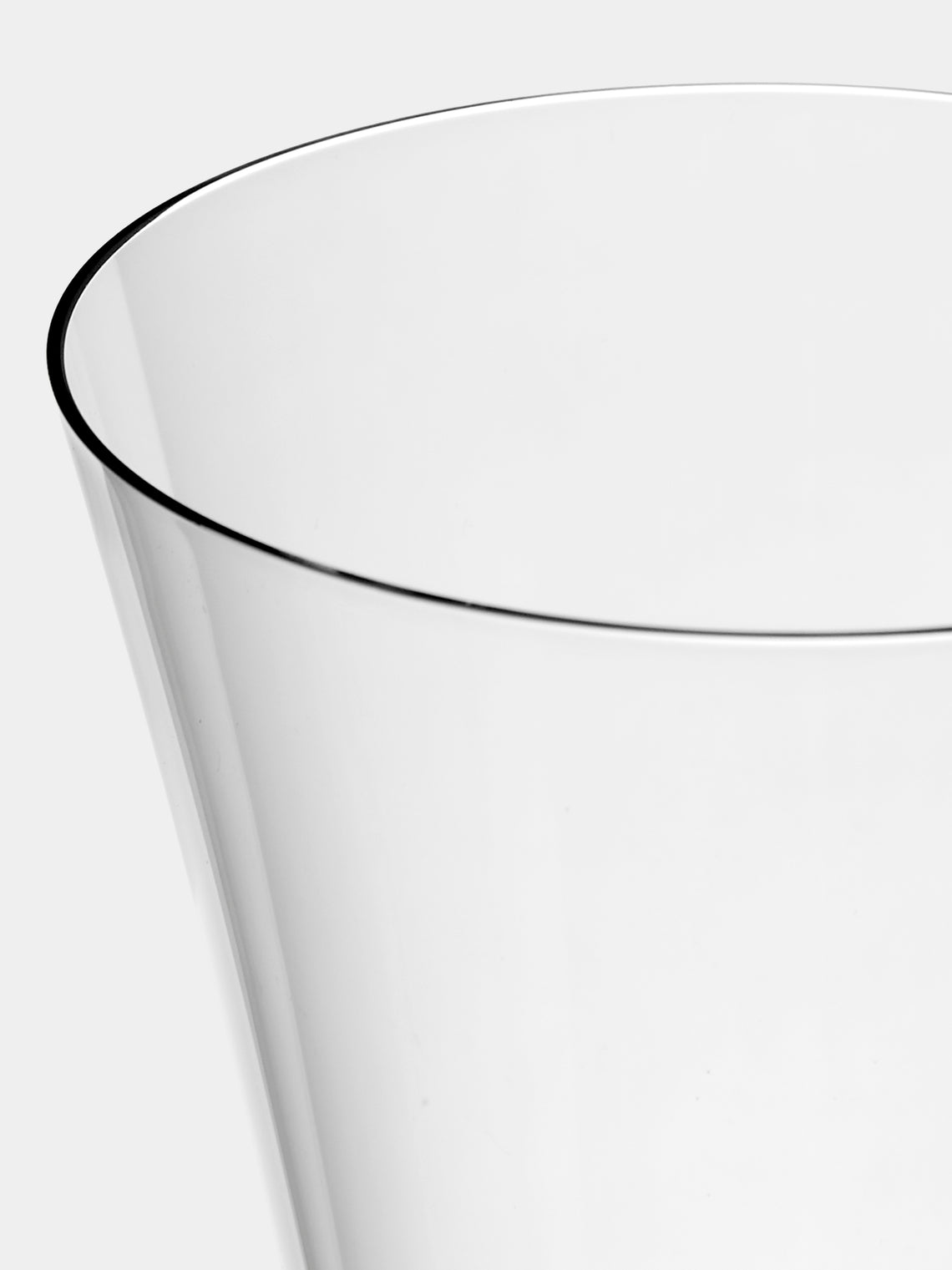 Lobmeyr - | Set of 2 | Ambassador Crystal Champagne Flutes - Clear - ABASK