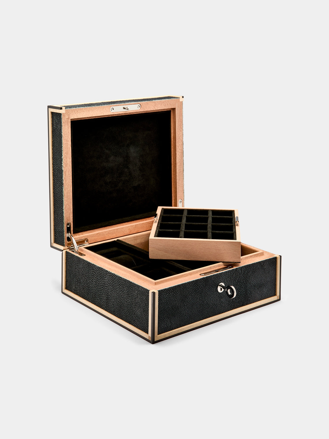 Elie Bleu - Shagreen Jewellery Box -  - ABASK