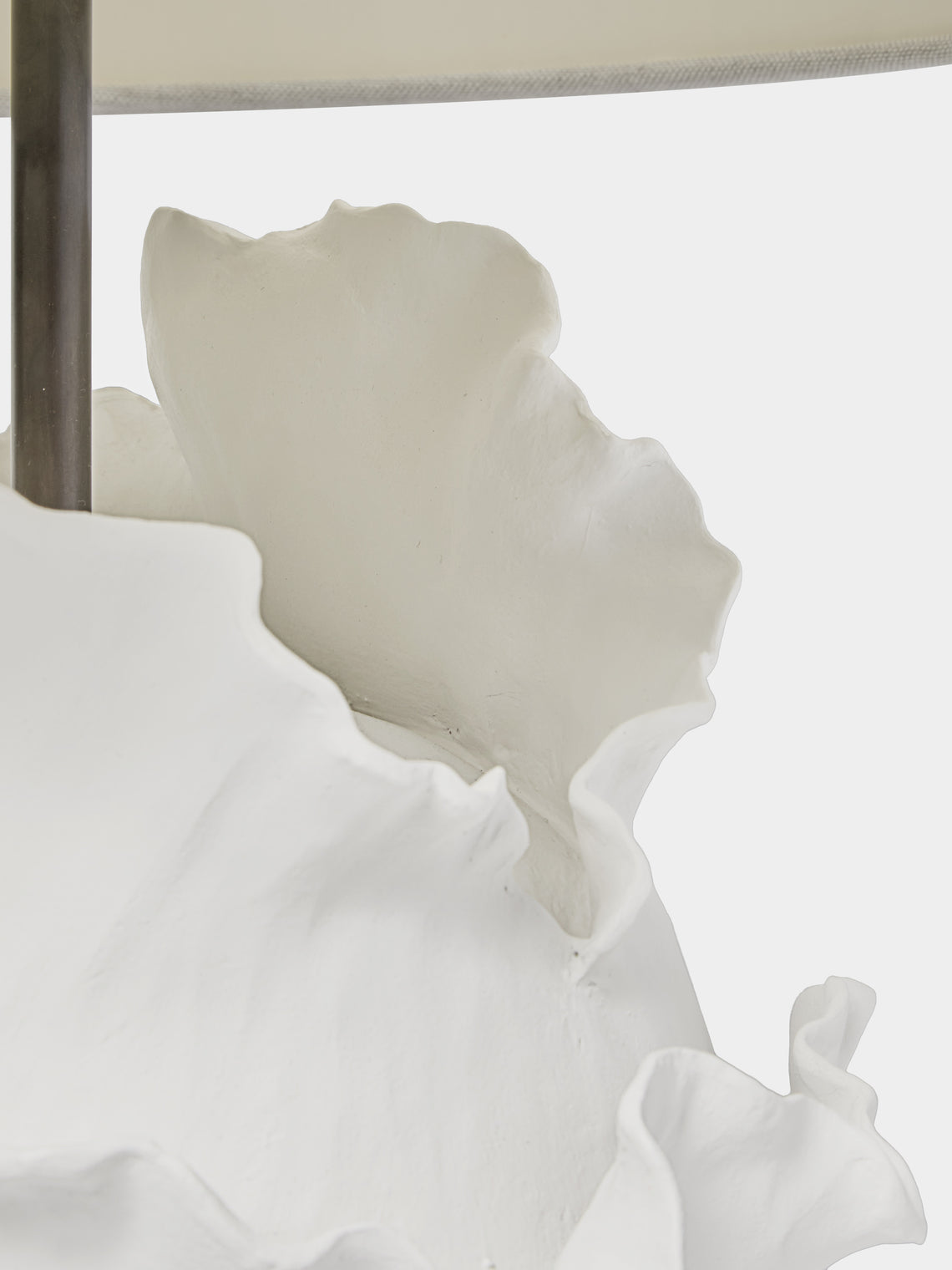 Legato Studio - Patience Hand-Cast Composite Table Lamp - Ivory - ABASK