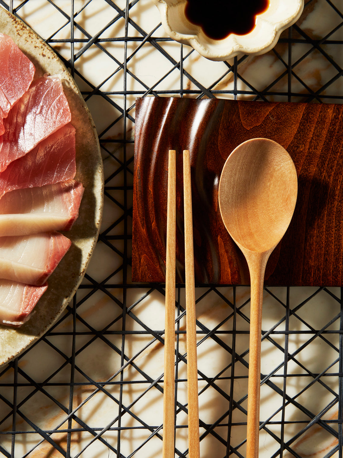 Jaejin Choi - Hand-Carved Birch Spoon and Chopsticks Set -  - ABASK