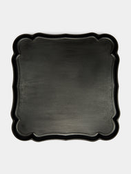 Ifuji - Mignon Hand-Carved Wood Square Tray -  - ABASK - 