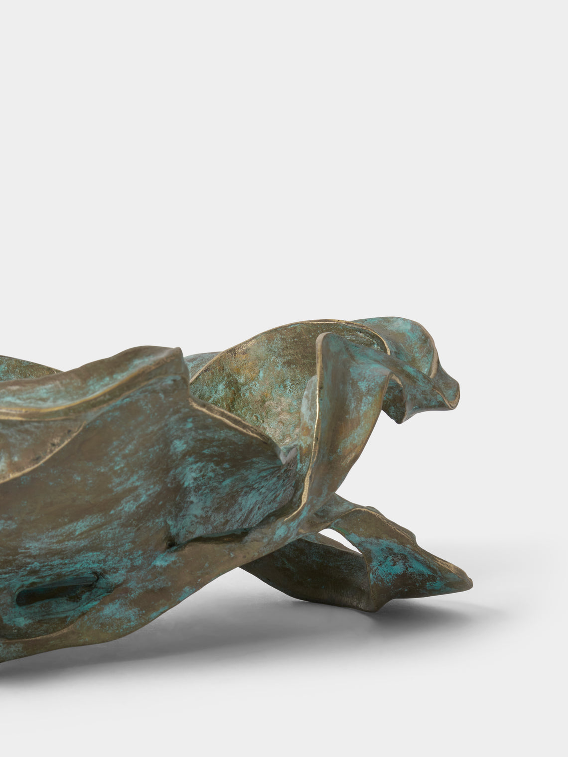 Viya - Glory Lily Brass Bowl - Brass - ABASK