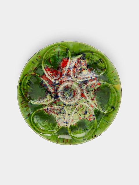 Antique and Vintage - 1960s Abstract Oyster Plate -  - ABASK - 