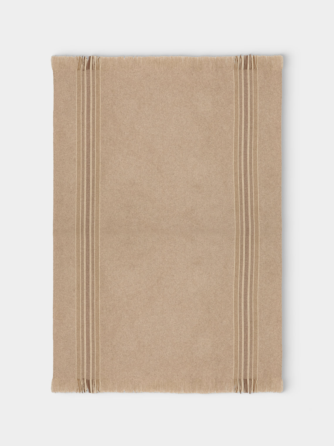 Alonpi - Diana Cashmere Blanket (75in/1.9m) - brown - ABASK