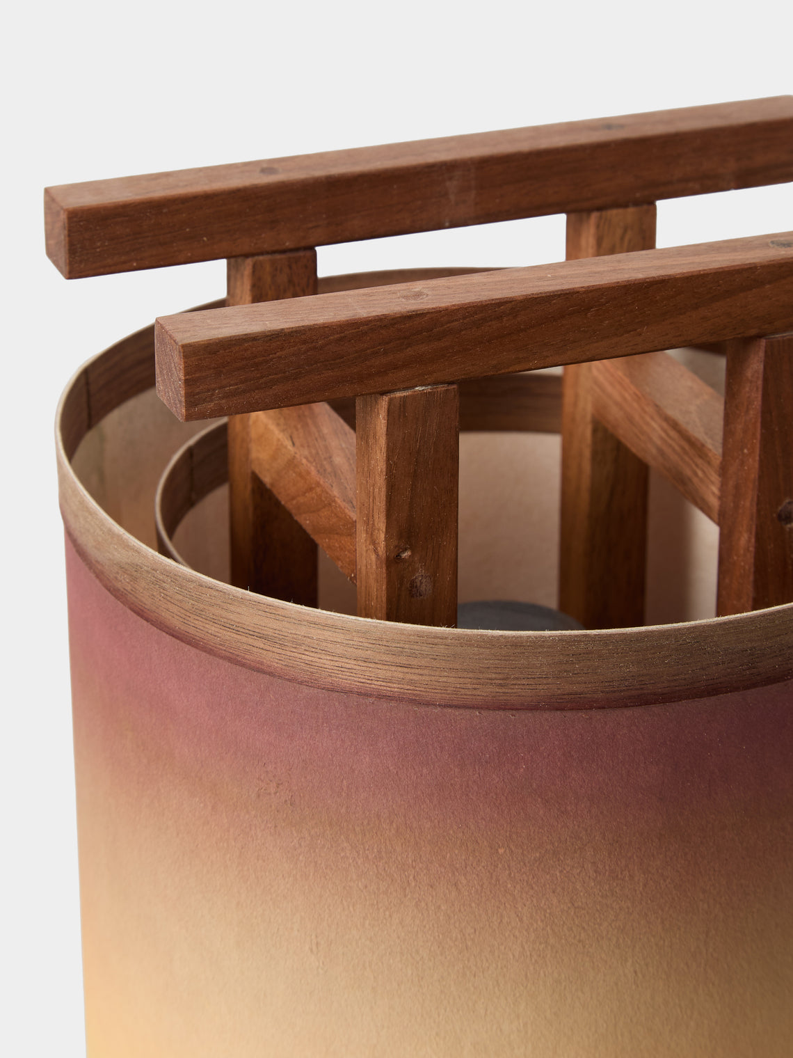 Maxime Prange - Torii Walnut and Washi Paper Large Table Lamp - Multiple - ABASK
