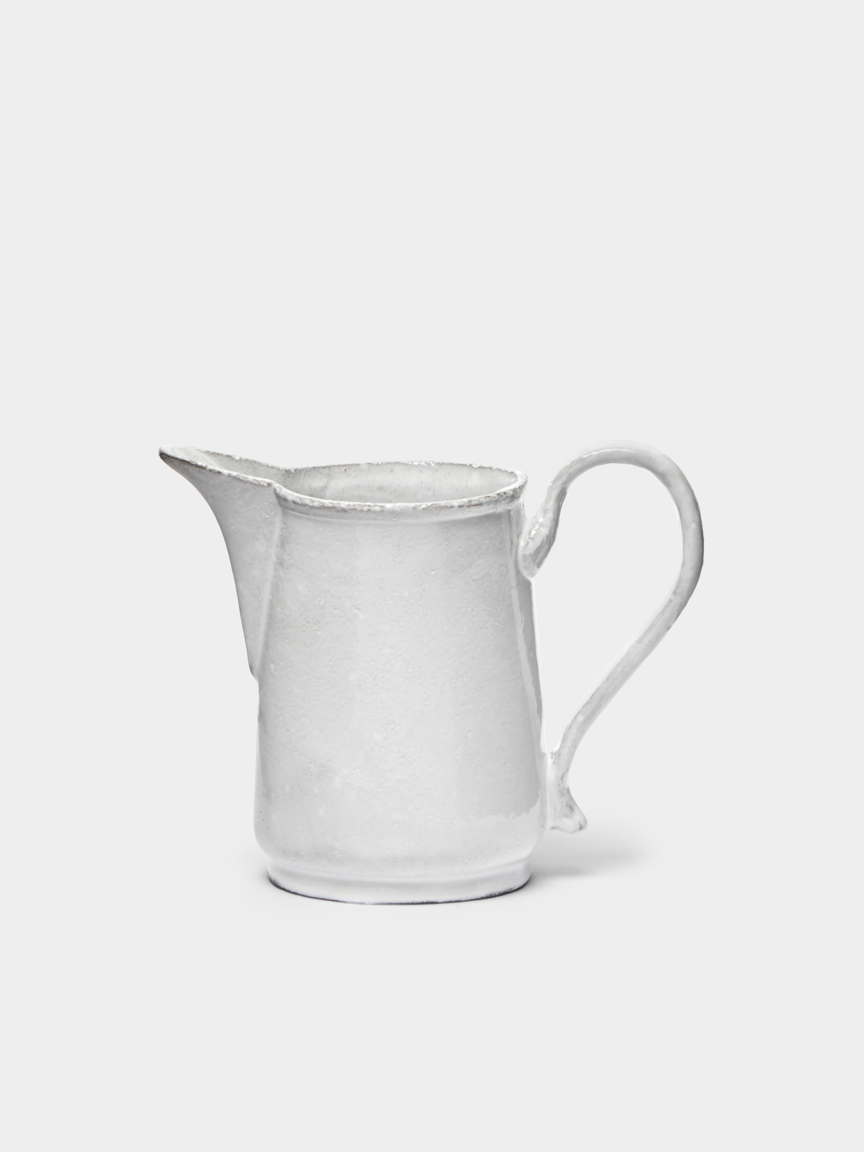 Simple Hand-Glazed Ceramic Creamer