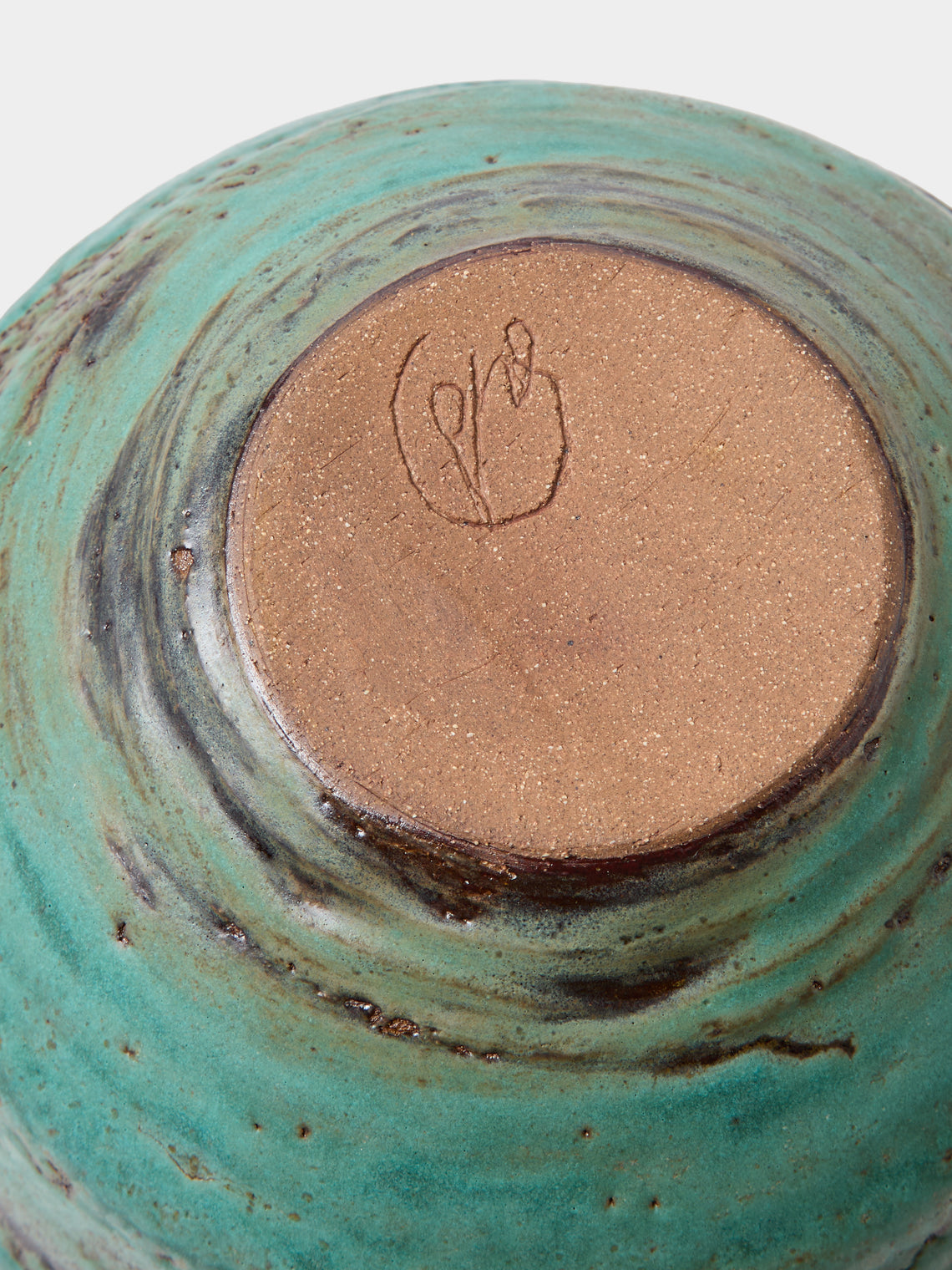 Peter Speliopoulos Projects - Hand-Thrown Stoneware Vase (7.5in/19cm) - Blue - ABASK